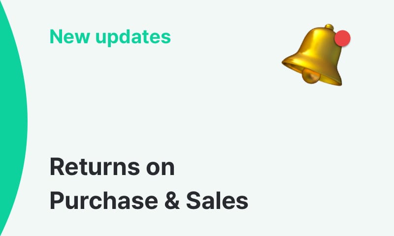 BoxHero New Feature Update: Returns on Purchase & Sales