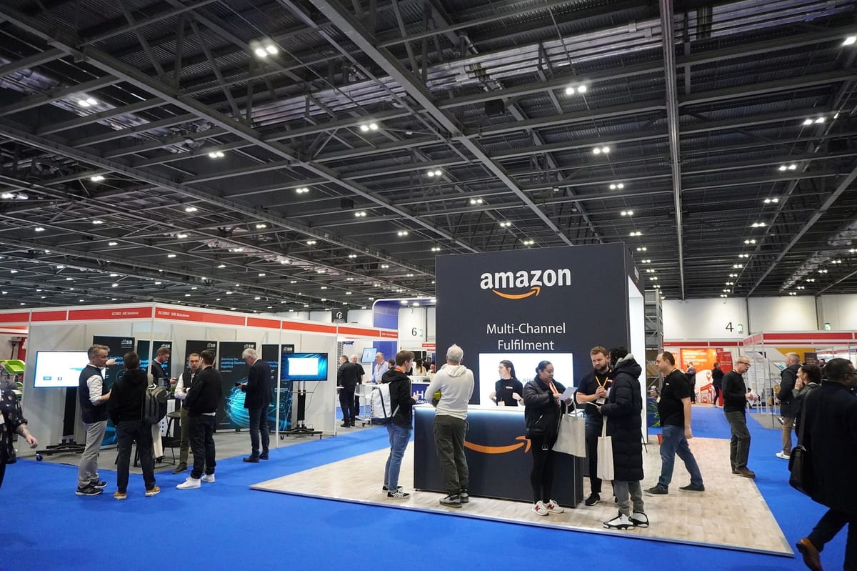 El stand de Amazon en la Smart Retail Tech Expo