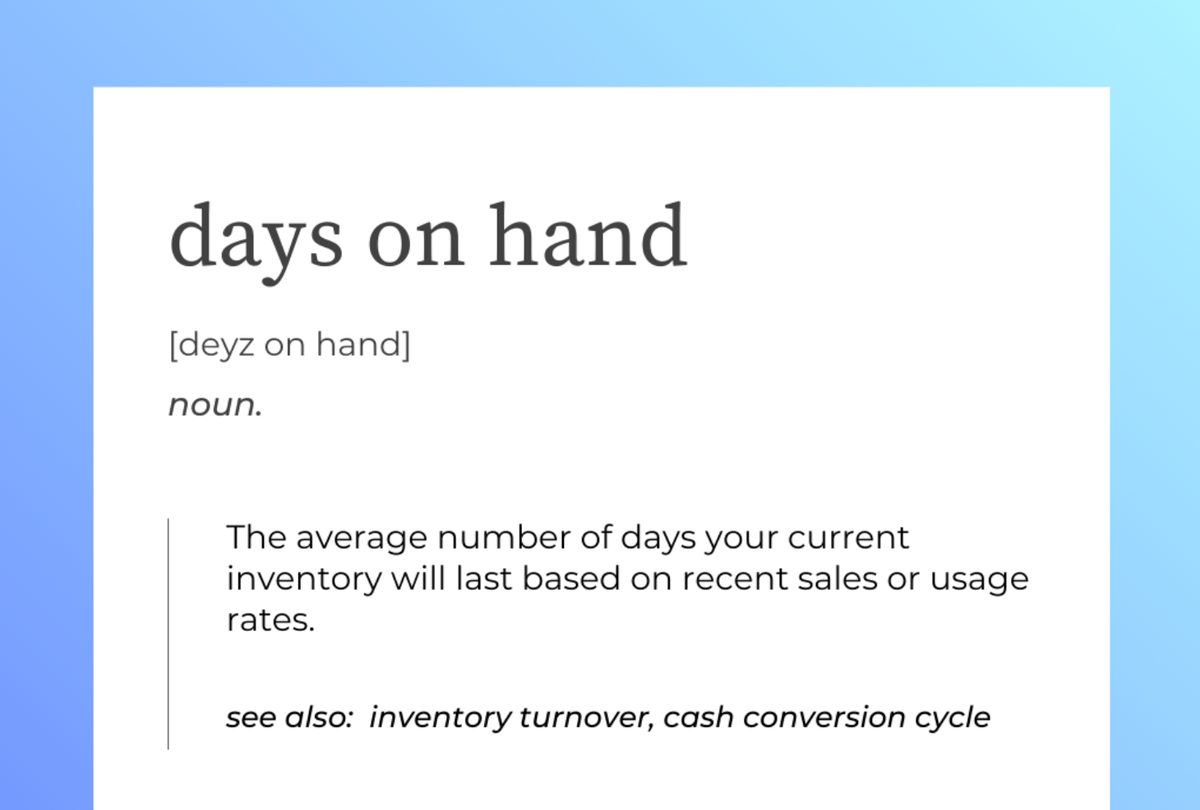 Días de Inventario Disponible (DOH): Fórmulas, Ejemplos y Errores Comunes