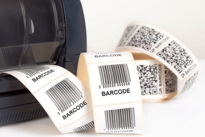 Impresora de códigos para etiquetas con códigos de barras y QR