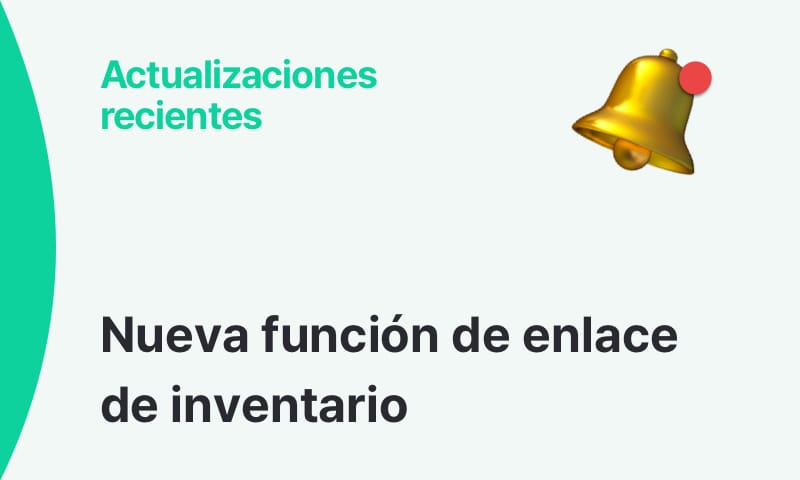 Anuncio de nueva función de enlace de inventario en BoxHero