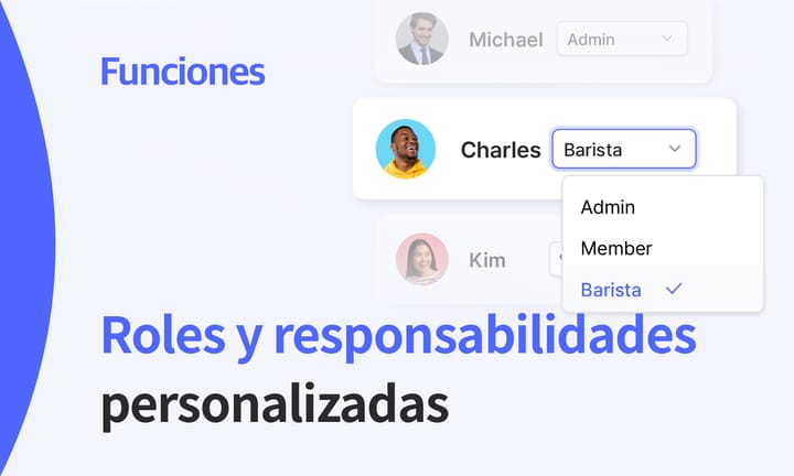Destacado de funciones de BoxHero: Roles de miembros