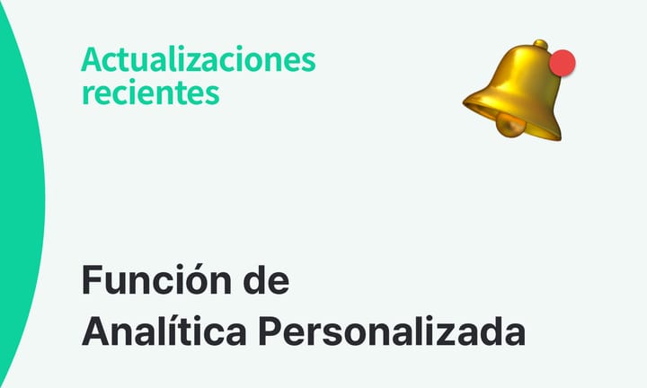 Función de Custom Analytics