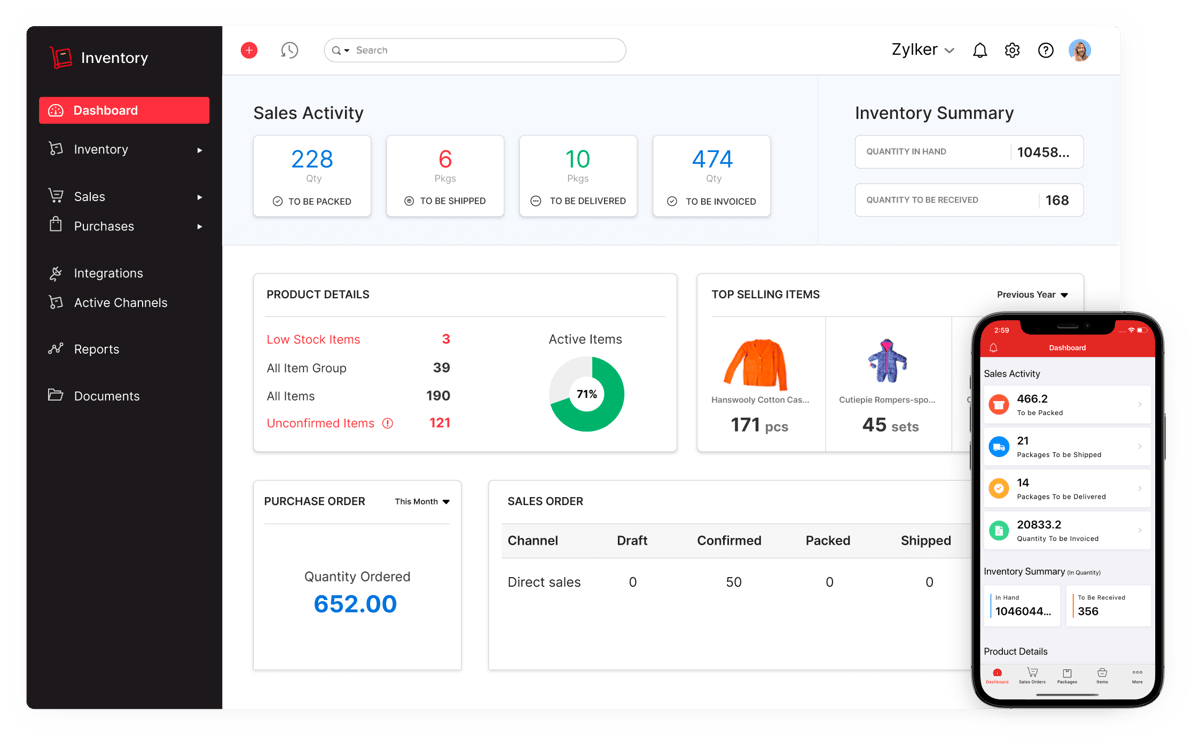 출처: Zoho Inventory