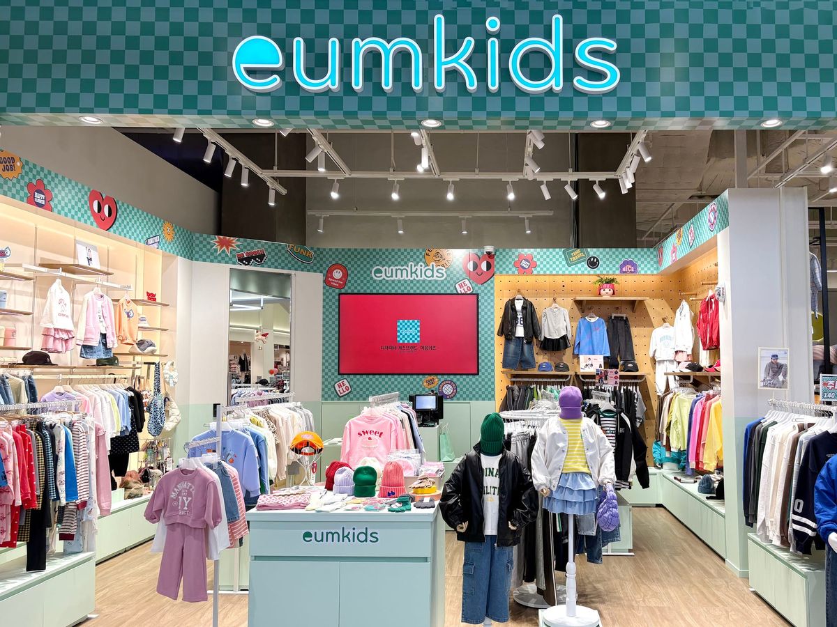 이음키즈 오프라인 매장 내부 사진