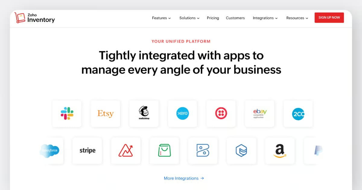 Aplikasi Zoho Inventory