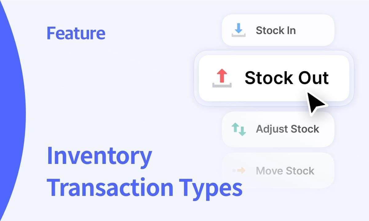 Transaksi Inventaris Sekilas: Stok Masuk, Keluar, Penyesuaian, dan Pemindahan