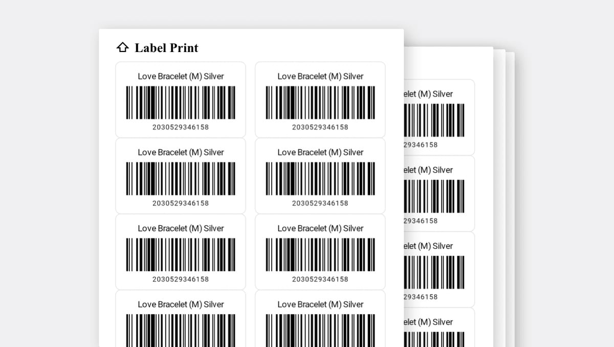 Imprime códigos de barras en cualquier forma y tamaño