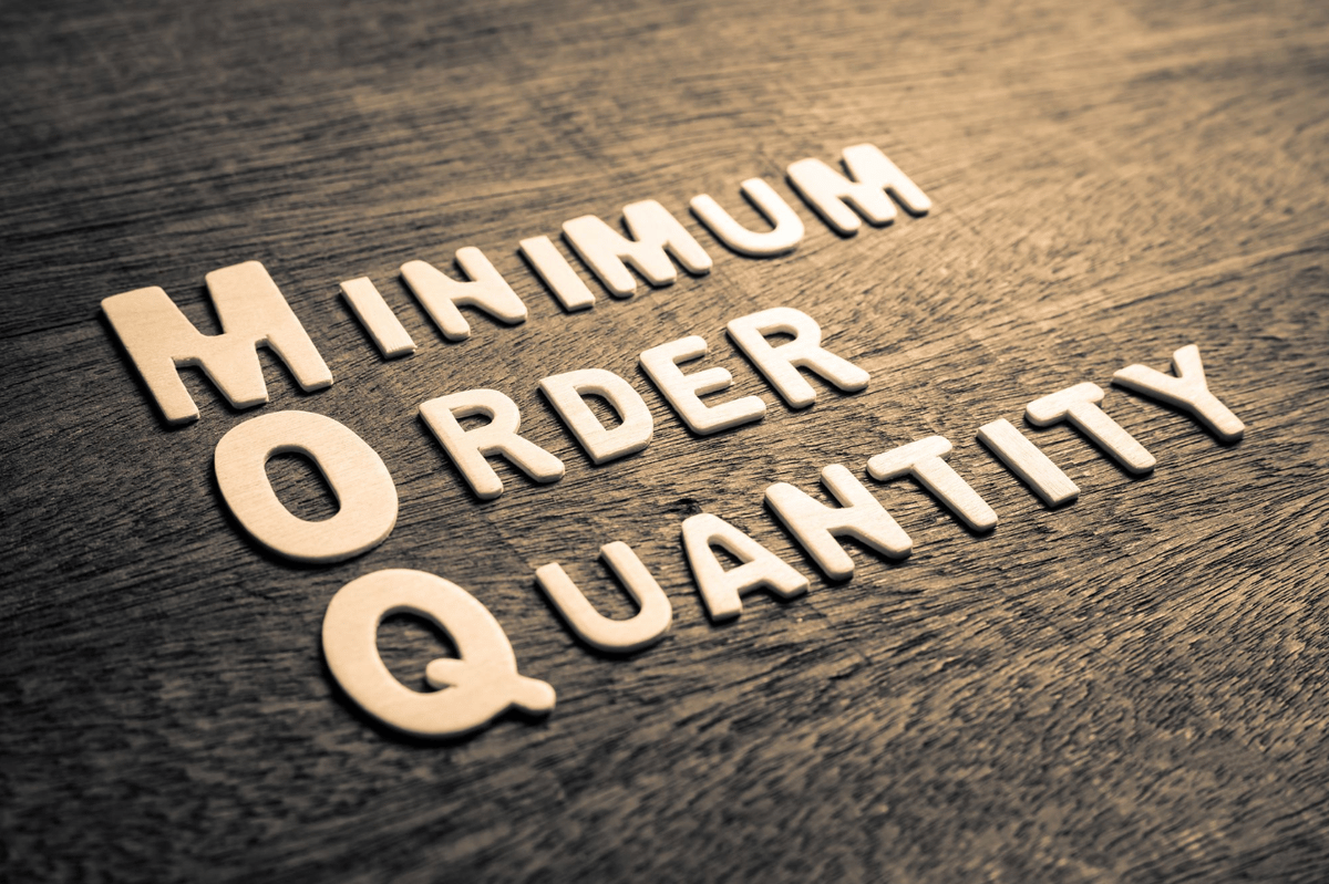 ¿Qué es la cantidad mínima de pedido (MOQ) y por qué es importante?