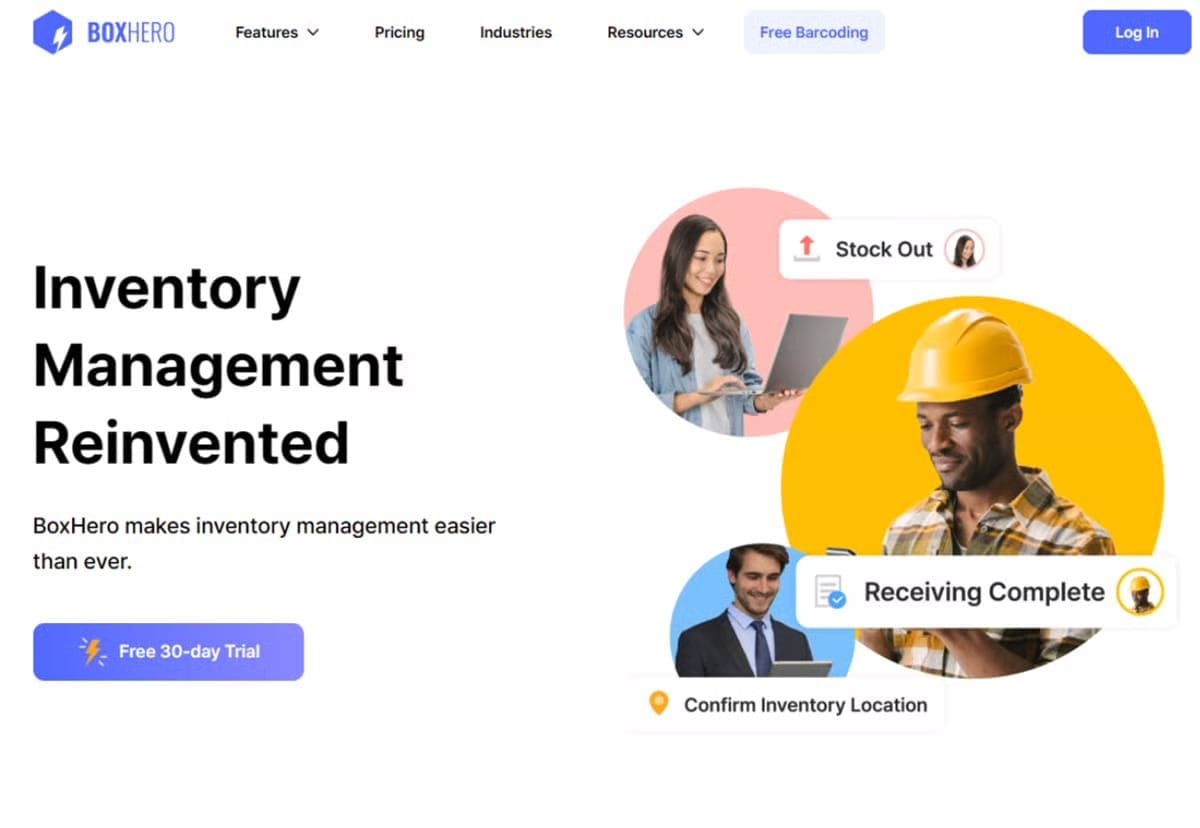 BoxHero es reconocido como uno de los mejores software de gestión de inventario por un directorio líder en soluciones empresariales
