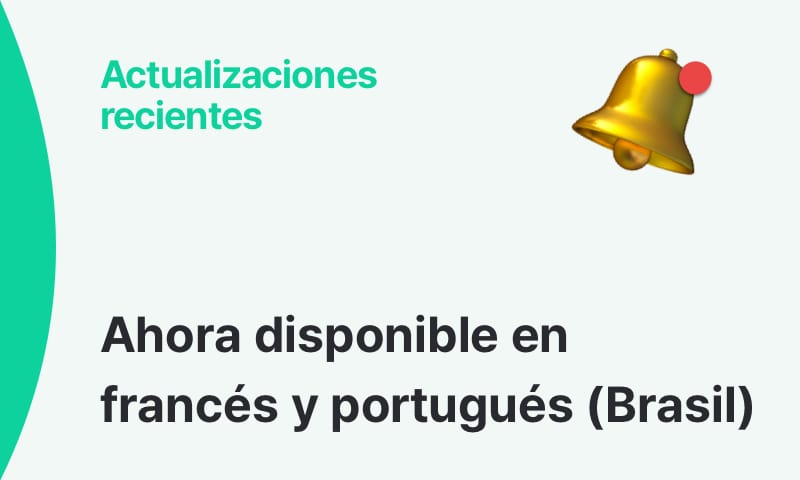 Nuevos idiomas añadidos: BoxHero ahora está disponible en francés y portugués (Brasil)