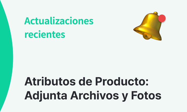 Adjunta archivos e imágenes a los detalles de tus artículos