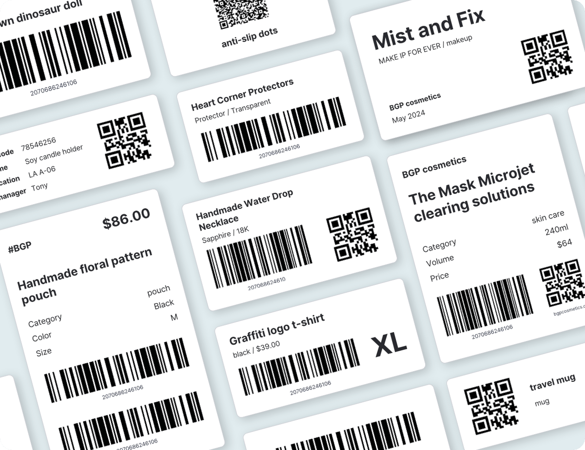 BoxHero's Custom Barcode Labels