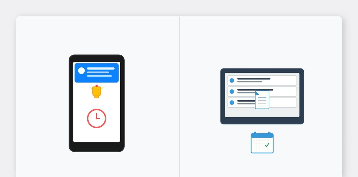 Mobile App Push Notifications vs. Email Reports