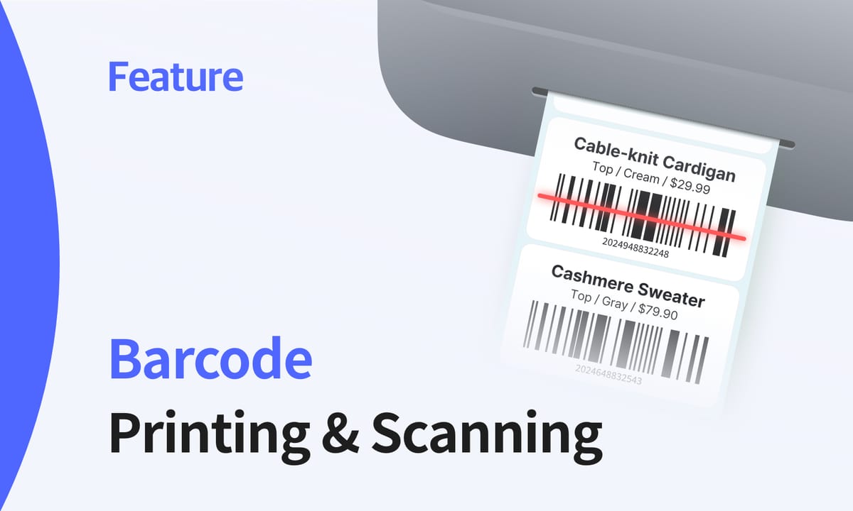Barcoding for Small Businesses: Print and Scan with BoxHero
