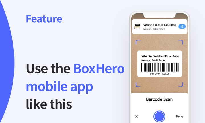 Boxhero mobile app.