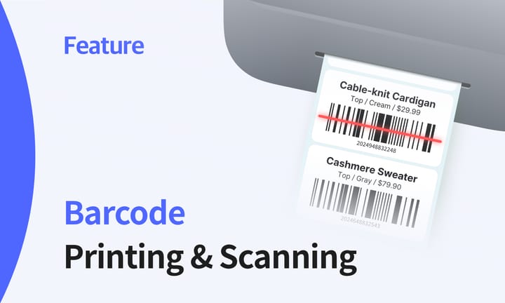 BoxHero Feature Highlight: Barcode Printing & Scanning