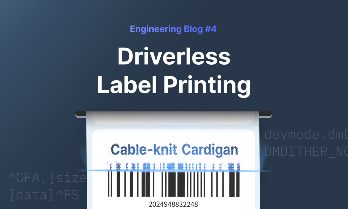 BoxHero Engineering Blog: Driverless Label Printing
