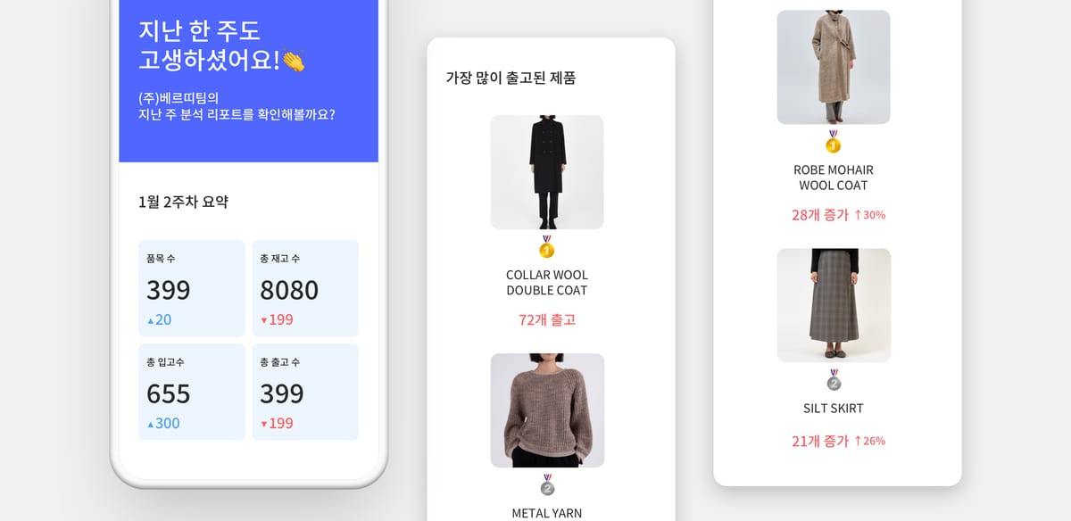 의류 쇼핑몰을 운영 중인 (주)베르띠팀의 분석 리포트 예시입니다. 의류 쇼핑몰을 운영 중인 (주)베르띠팀의 분석 리포트 예시입니다.