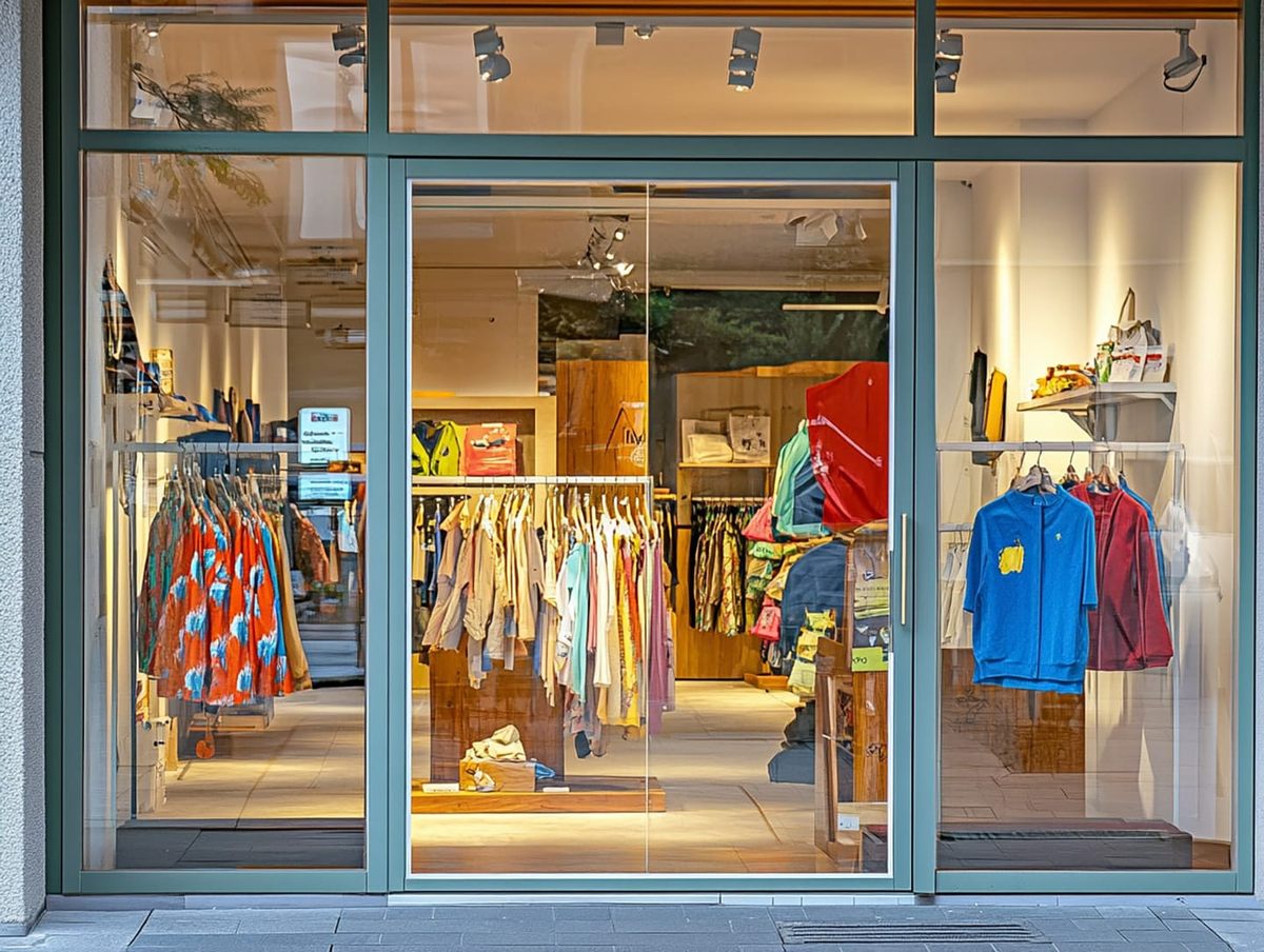 소규모 패션 매장.